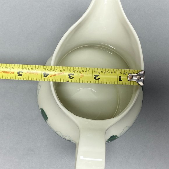 Estee Lauder Creamer Pitcher Aliage Country Winter Porcelain Collection Japan - Picture 14 of 14